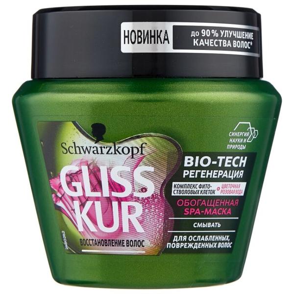 Gliss Kur BIO-TECH РЕГЕНЕРАЦИЯ SPA-Маска для ослабленных и поврежденных волос для волос и кожи головы