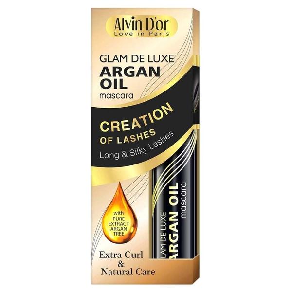 Alvin D'or Тушь для ресниц Glam De Luxe Argan Oil