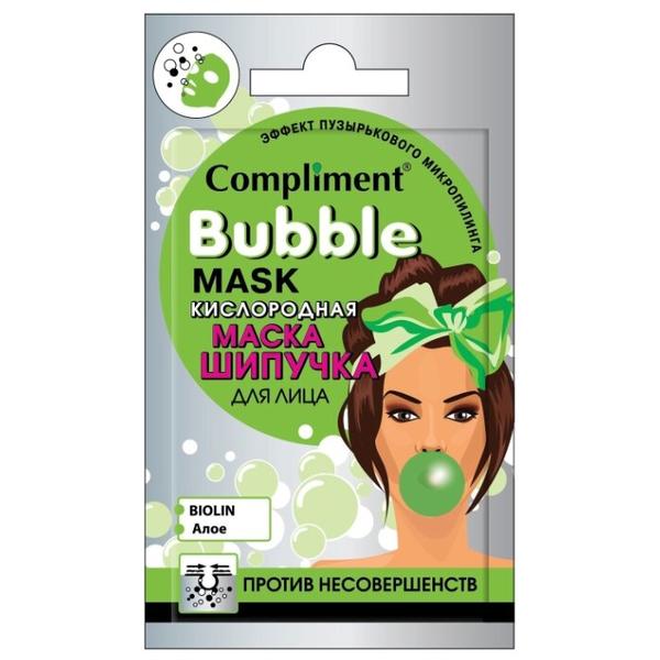 Compliment Bubble Mask Кислородная маска-шипучка против несовершенств