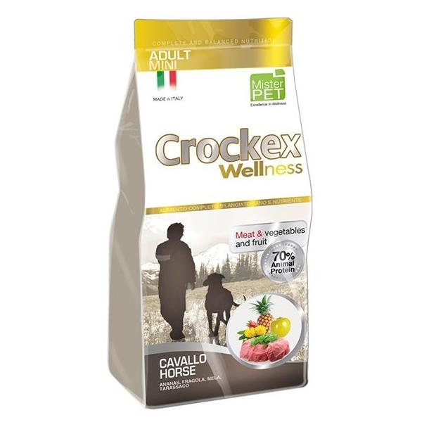 Корм для собак Crockex Wellness Adult Mini конина с рисом