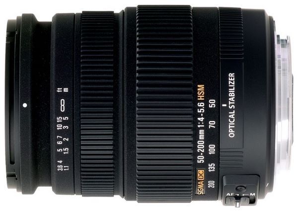 Sigma AF 50-200mm f/4-5.6 DC OS HSM Nikon F