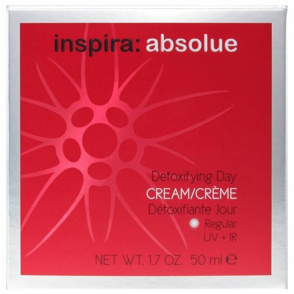 Inspira absolue Detoxifying Day Cream Regular Детоксицирующий легкий дневной крем для лица, шеи и области декольте