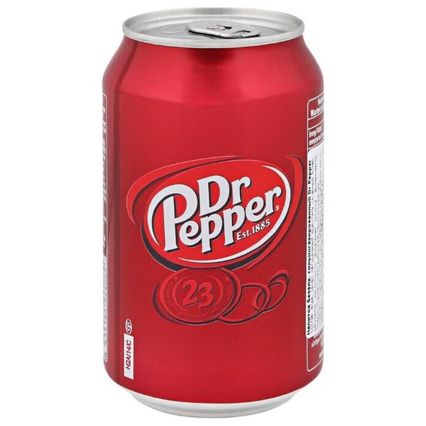 Напиток Dr. Pepper сильногазированный