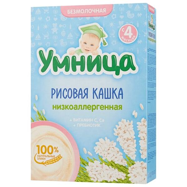 Каша Умница безмолочная рисовая низкоаллергенная (с 4 месяцев) 200 г