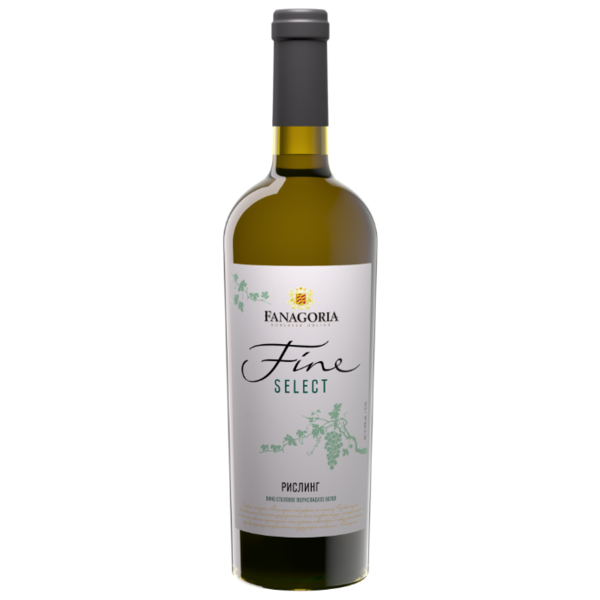 Вино Fanagoria Fine Select Рислинг белое полусладкое 0.75 л