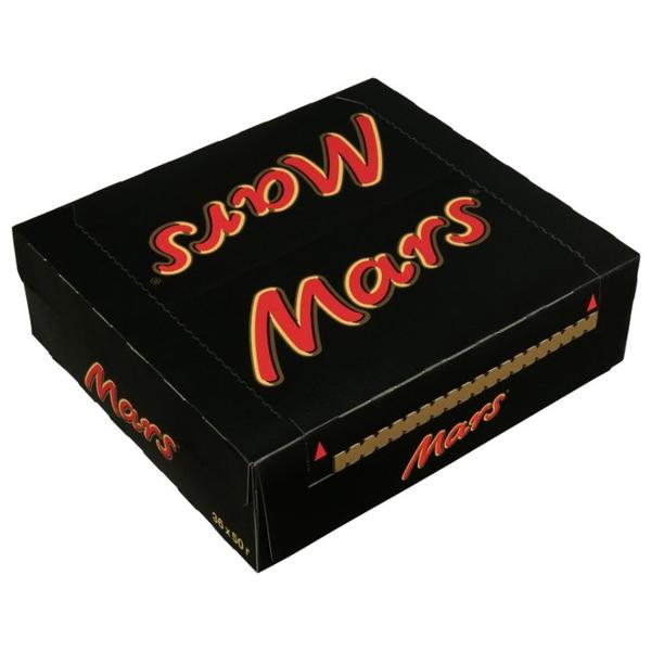 Батончик Mars с нугой и карамелью, 50 г, коробка
