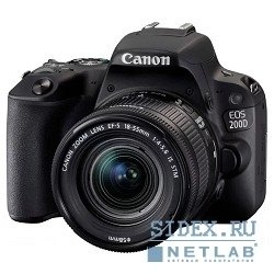 Canon EOS 200D (черный)