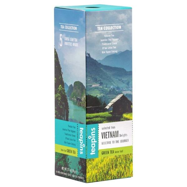 Чай зеленый Teapins Vietnam Delights 5 tea collection ассорти