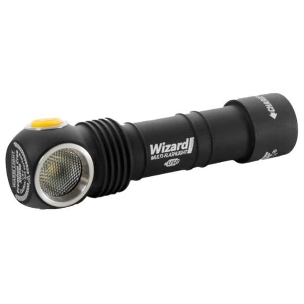 Ручной фонарь ArmyTek Wizard Pro v3 Magnet USB + 18650 Li-Ion XHP50 (тёплый свет)