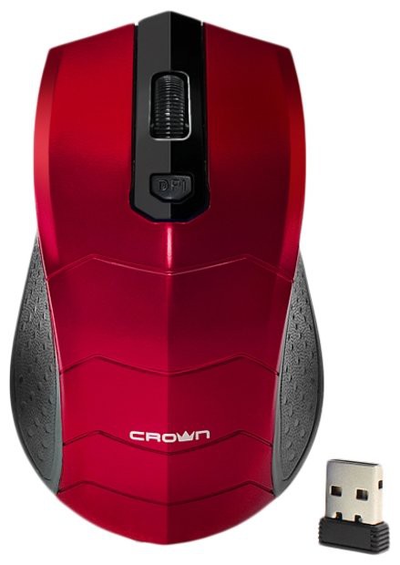 CROWN MICRO CMM-934 W Black-Red USB