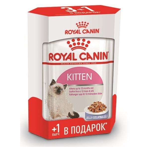 Корм для котят Royal Canin Instinctive мясное ассорти 85 г (кусочки в желе)