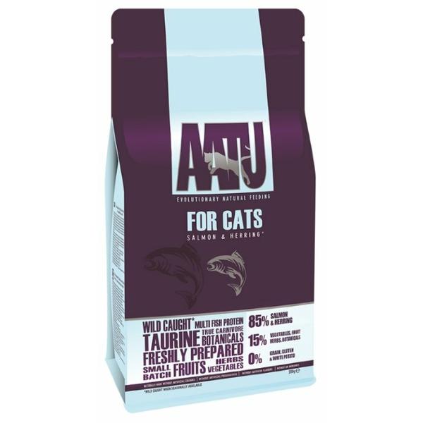 Корм для кошек AATU For Cats Salmon & Herring