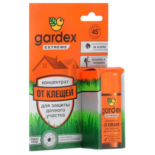 Жидкость Gardex Extreme для защиты дачного участка от клещей