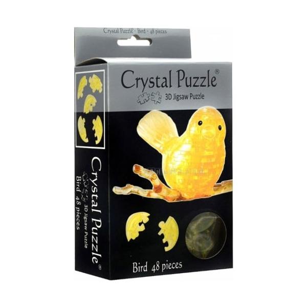 3D-пазл Crystal Puzzle Птичка (90125), 48 дет.