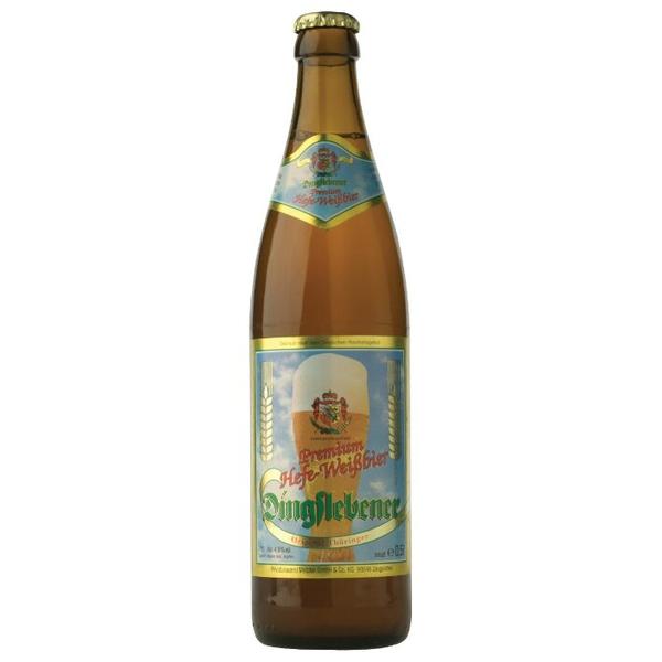 Пиво Dingslebener, Hefe-Weizen, 0.5 л