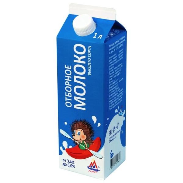 Молоко Рамоз пастеризованное 6%, 1 л