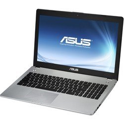 ASUS N56VJ 90NB0031-M01000 (Core i5 3210M 2500 Mhz, 15.6", 1920x1080, 6144Mb, 750Gb, DVD-RW, Wi-Fi, Bluetooth, Win 8 64) серебристый