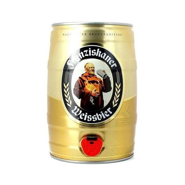 Пиво светлое Franziskaner Hefe-Weisse 5 л