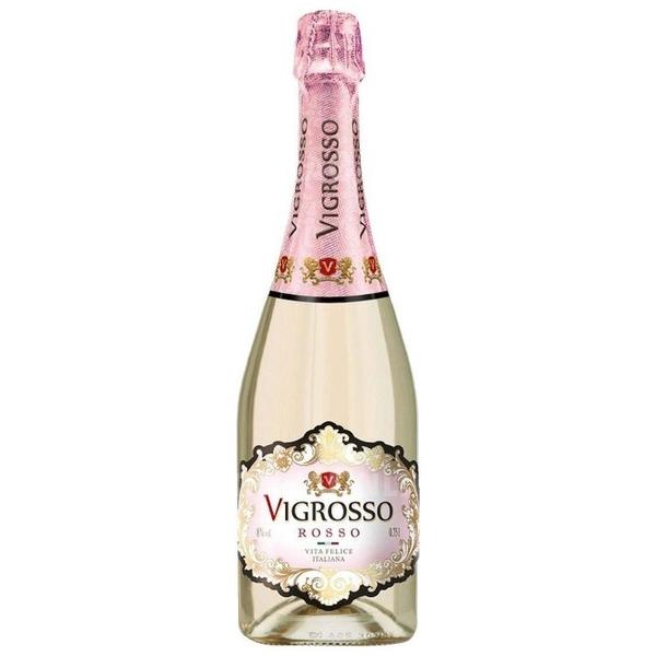 Игристое вино Vigrosso Rosso 0.75 л