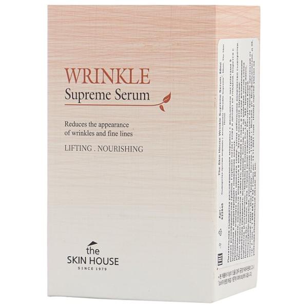 The Skin House Wrinkle Supreme Serum Питательная сыворотка для лица, разглаживающая морщины с женьшенем