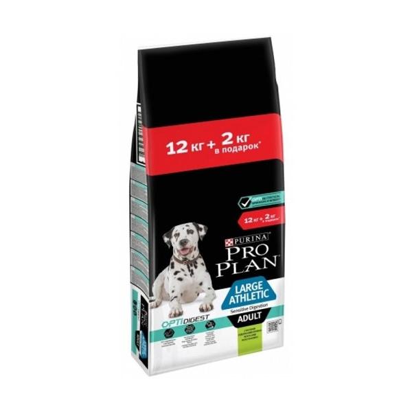 Корм для собак Pro Plan Optidigest ягненок с рисом (для крупных пород)