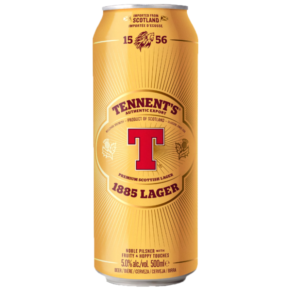 Пиво светлое Tennent’s Lager 0,5 л