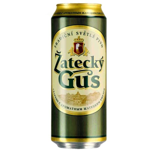 Пиво светлое Zatecky Gus 0.45 л