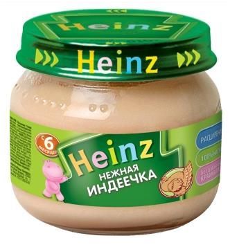 Heinz Нежная индеечка (с 6 месяцев) 80 г