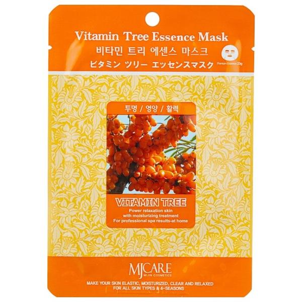 MIJIN Cosmetics тканевая маска Vitamin Tree Essence с облепихой