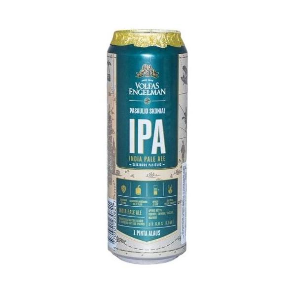 Пиво светлое Volfas Engelman IPA 0.568 л