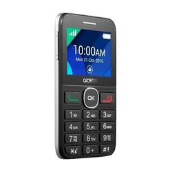 Alcatel 2008G (черно-серебристый)