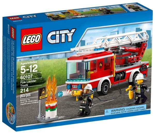 LEGO City 60107 Пожарная машина с лестницей