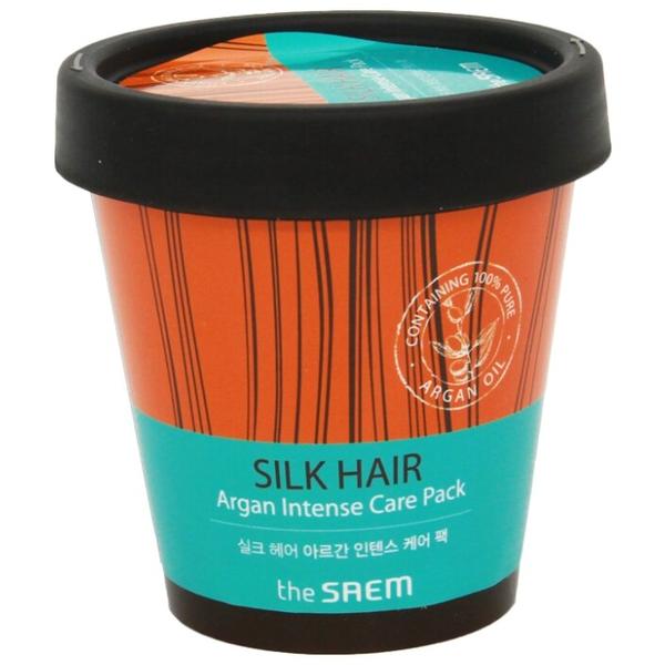 The Saem Silk Hair Маска интенсивная для волос Argan Intense Care Pack
