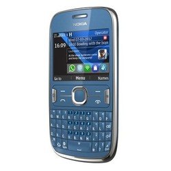 Nokia Asha 302 (синий)