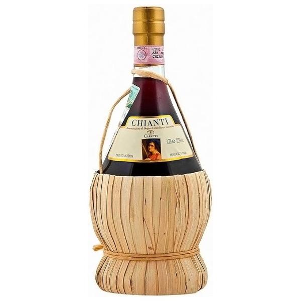 Вино Chianti DOCG Caretti , in Fiasco, 0.75 л