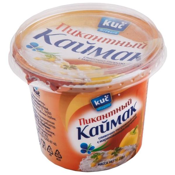 Сыр Kuc mlekara сливочно-творожный Каймак пикантный с маринованным перчиком 70%