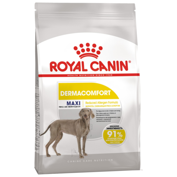 Корм для собак Royal Canin для здоровья кожи и шерсти (для крупных пород)