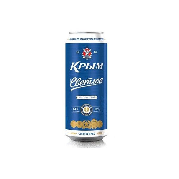 Пиво светлое Крым 0.5 л