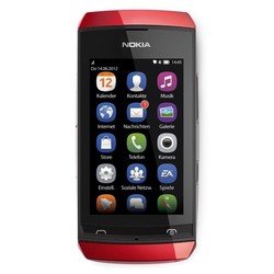 Nokia Asha 306  (красный)