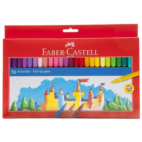 Faber-Castell Набор фломастеров Замок, 50 шт. (554250)