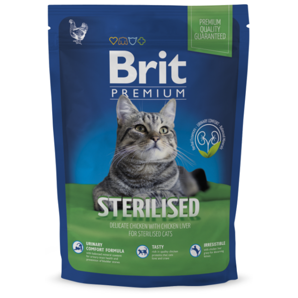 Корм для стерилизованных кошек Brit Premium