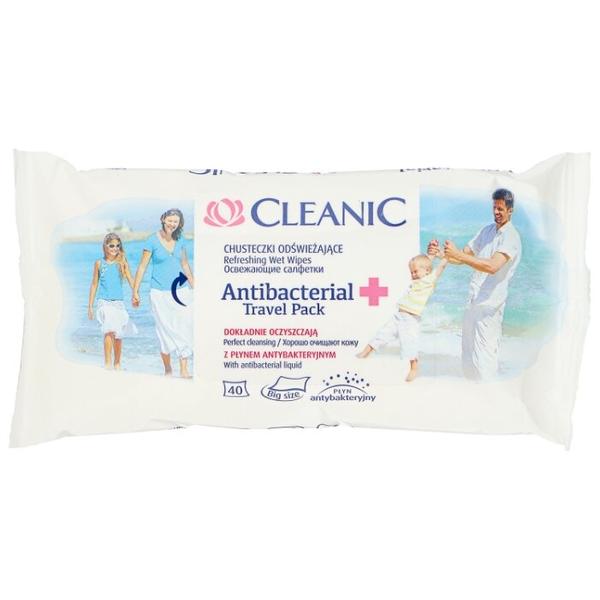 Влажные салфетки Cleanic Antibacterial