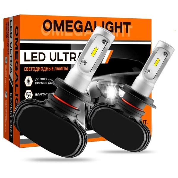 Лампа автомобильная светодиодная Omegalight Ultra OLLEDH7UL-2 H7 2 шт.
