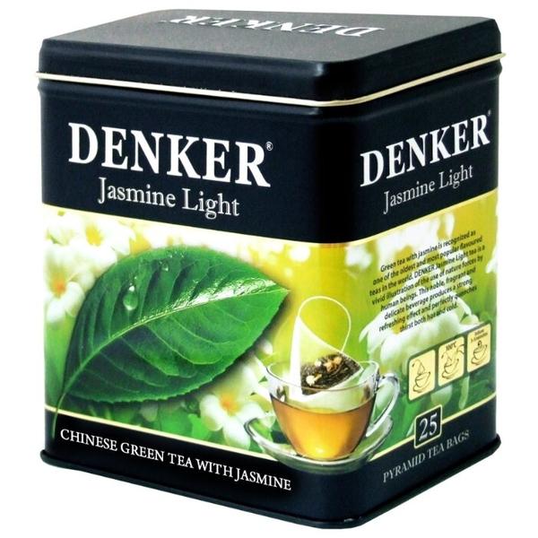 Чай зеленый Denker Jasmine light в пирамидках