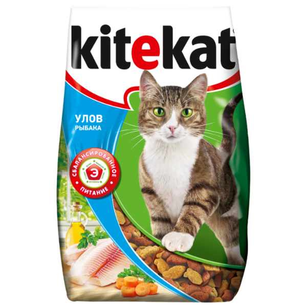 Корм для кошек Kitekat Улов Рыбака
