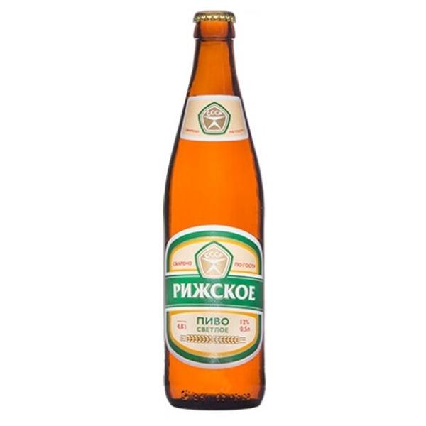Пиво светлое Томское Рижское 0.5 л