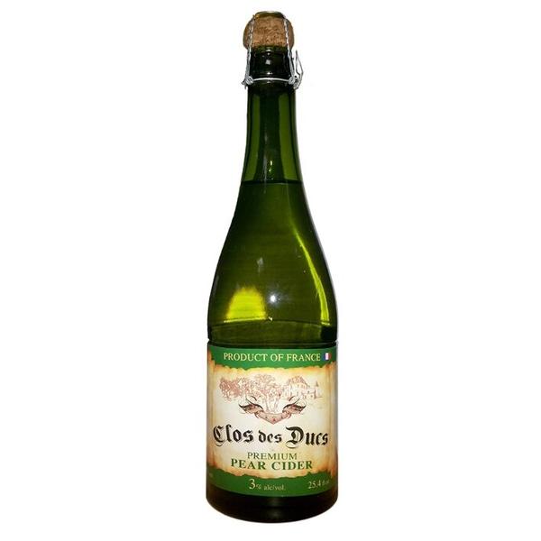Сидр Clos des Ducs Premium Pear Cider грушевый 0.75 л