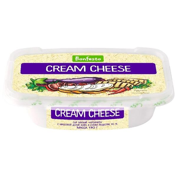 Сыр Bonfesto творожный cream cheese 70%