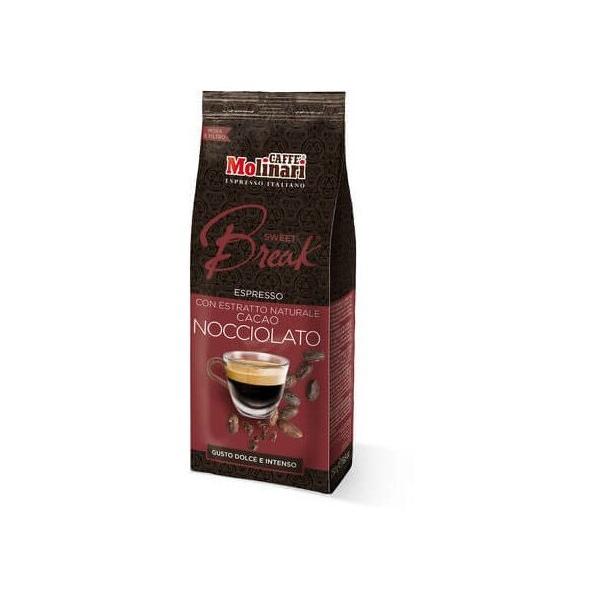 Кофе молотый Molinari Sweet Break Hazelnut & Chocolate ароматизированный