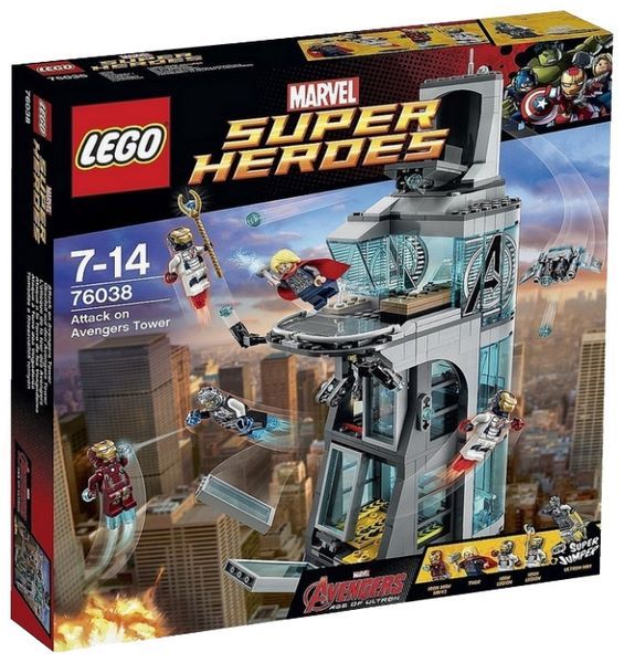 LEGO Marvel Super Heroes 76038 Нападение на Башню Мстителей